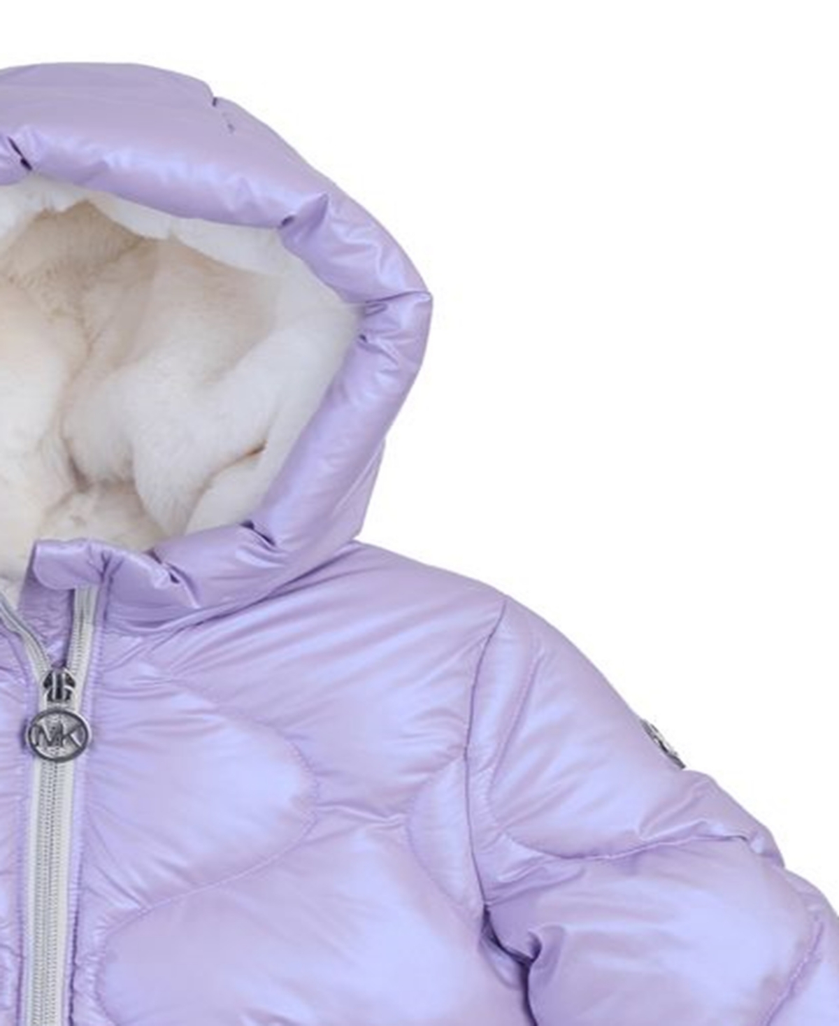 Michael Kors Baby Girls Novelty Puffer Jacket In Purple