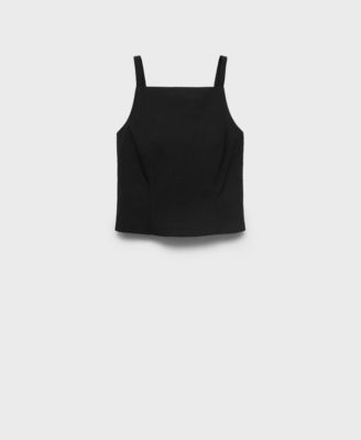 MANGO - Women's Back Tie Top
