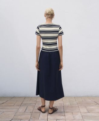 Women's Mixed Striped Dress