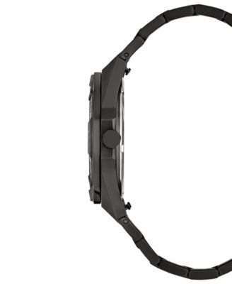 Men's Eco-Drive Sport Casual Brycen Black Stainless Steel Bracelet Watch, 42mm