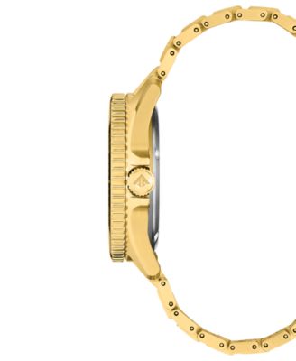 Men's Eco-Drive Promaster Dive Gold-Tone Stainless Steel Bracelet Watch, 41mm