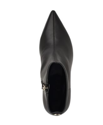 Women's Yanka Pointed Toe Kitten Heel Dress Booties