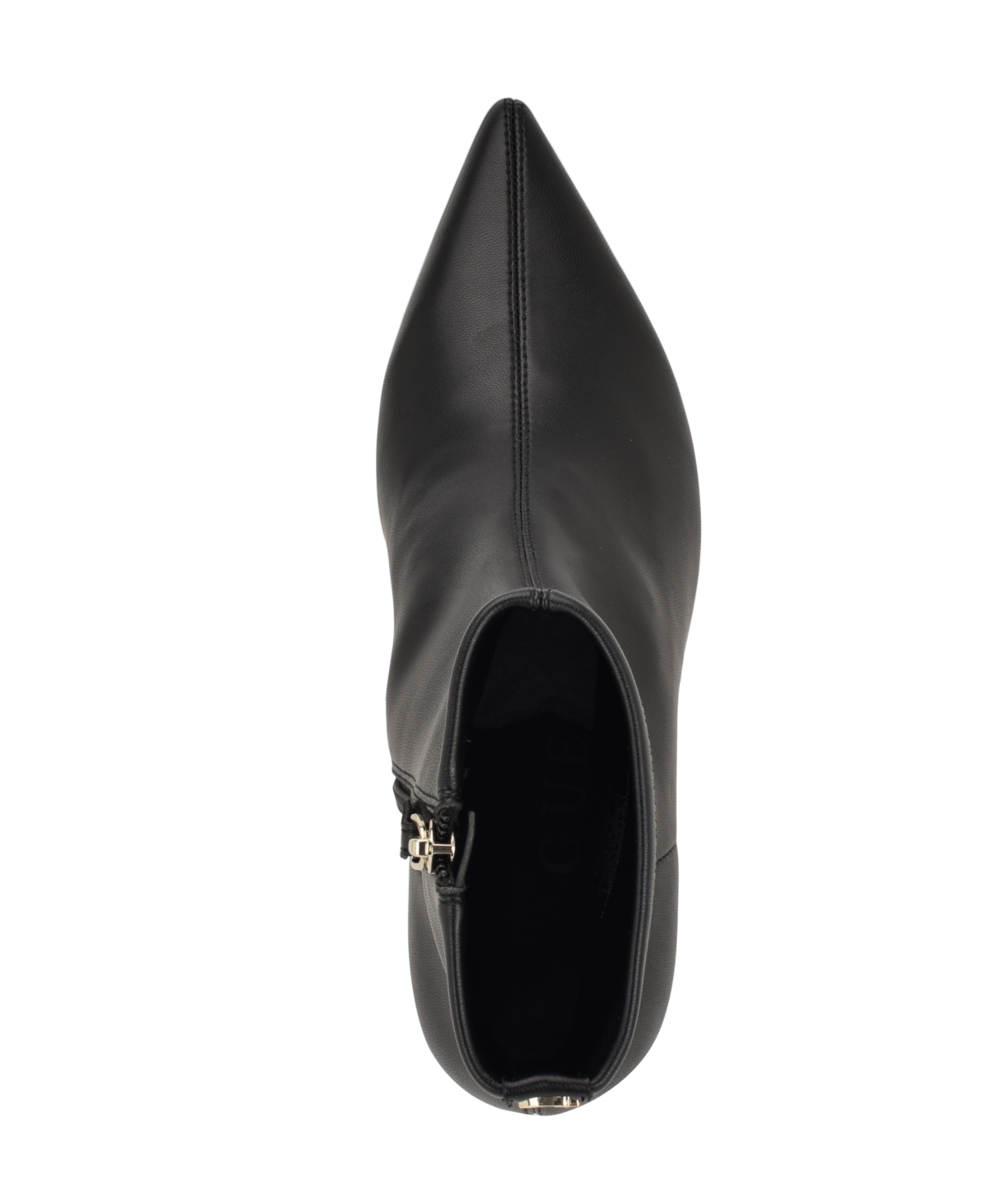 Guess Women's Yanka Pointed Toe Kitten Heel Dress Booties In Black