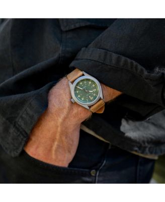 Men's Scout Automatic Titanium Nylon Strap Watch 42mm