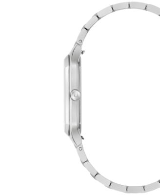 Men's Special Edition Tony Bennett Classic We are All Here Silver Tone Bracelet Watch 32mm