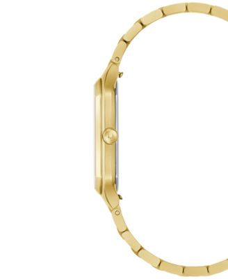Men's Special Edition Tony Bennett Classic We are All Here Gold-Tone Bracelet Watch 32mm