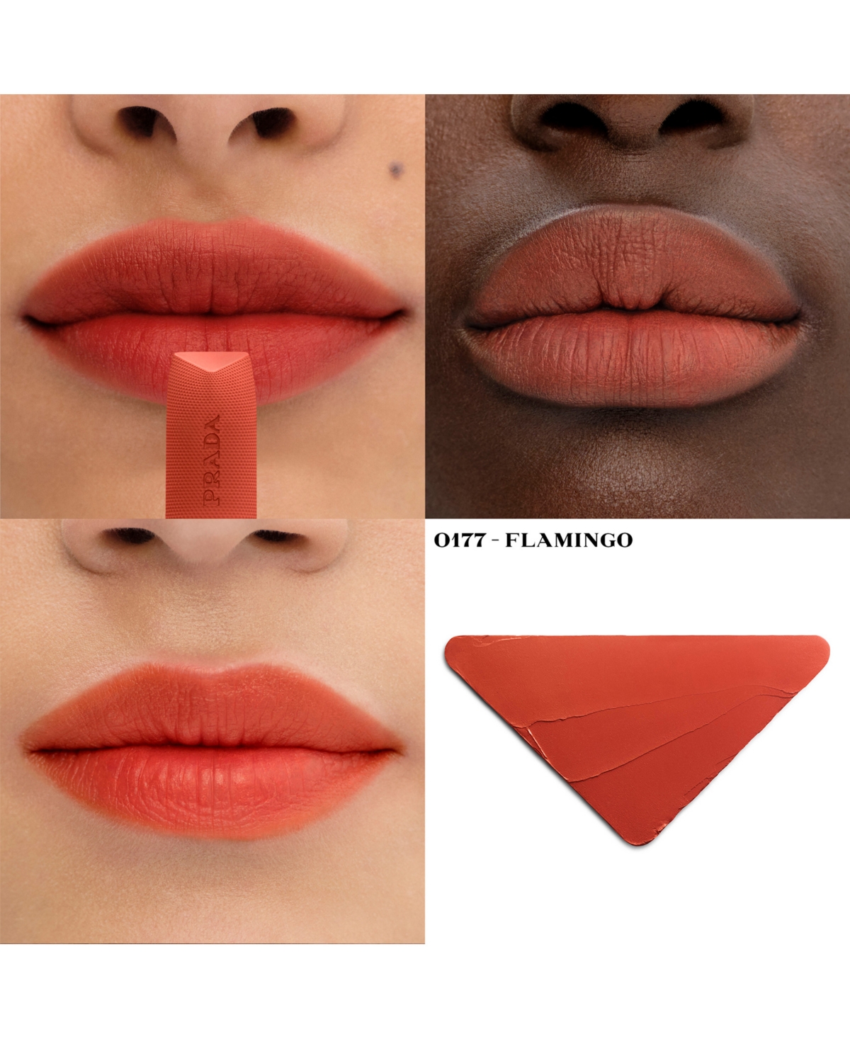 Prada Beauty Monochrome Soft Matte Refillable Lipstick