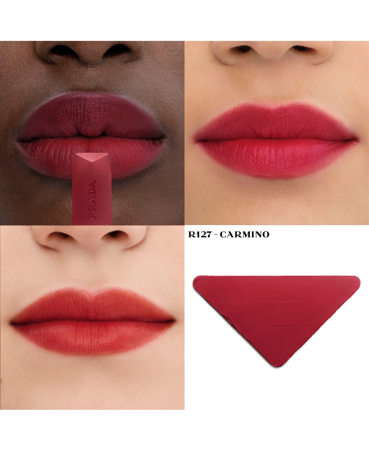 Prada Beauty Monochrome Soft Matte Refillable Lipstick