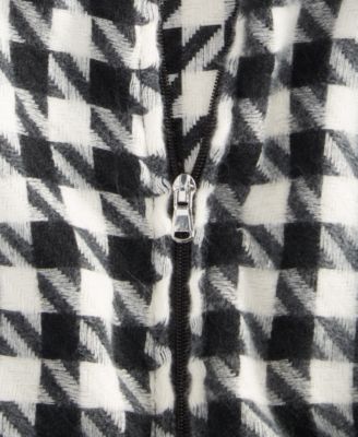 Herringbone Collar Zip Topper, Macy's Exclusive