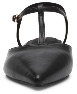 Women's Emily T-Strap Pointed Toe Flats