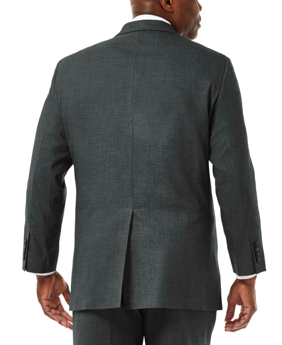 Haggar Men's Big And Tall Classic Suit Separates Jacket In Gray
