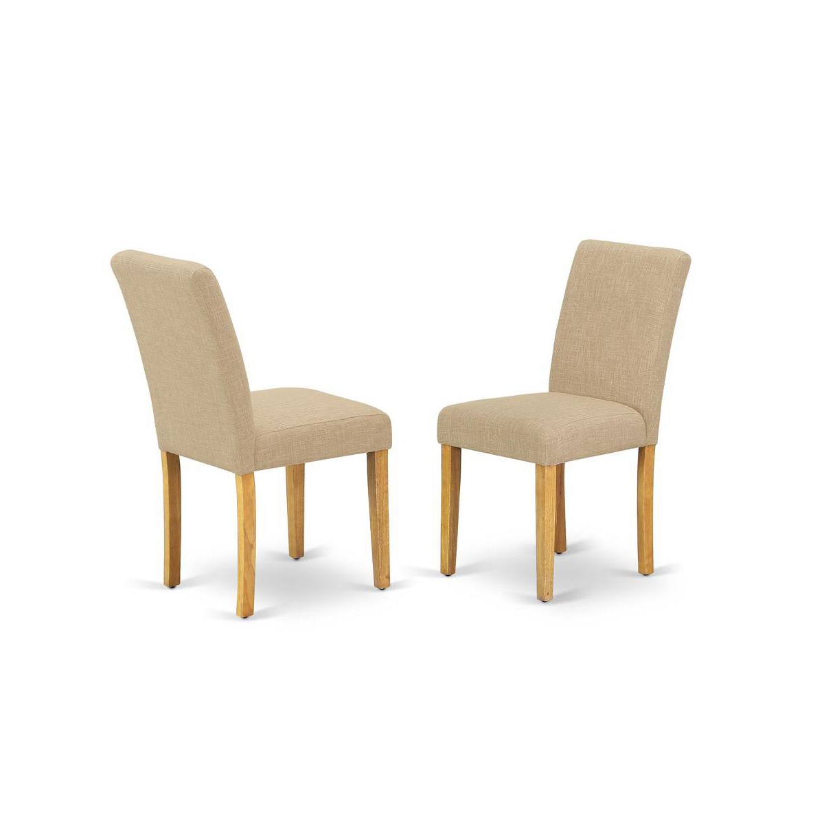 East West Furniture Dining Room Set Oak