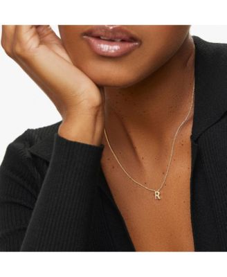 Gold Charm Necklace - Ocean