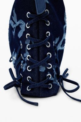 Women's Medium devore denim bag