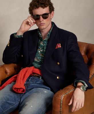 Men's Long-Sleeve Oxford Shirt