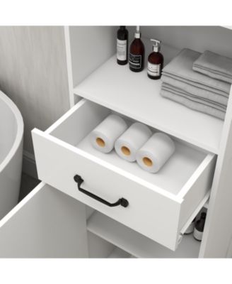 CASAINC 65"H MDF Drawer and Door Compact Floor Cabinet