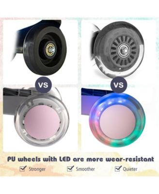 Kid's Wiggle Ride-On Car with Flashing PU Wheels