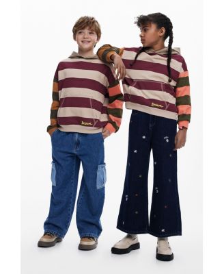 Boys's Sweatshirt with combined stripes