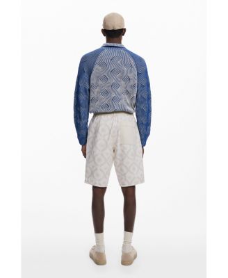 Men's Bermuda with sun borders