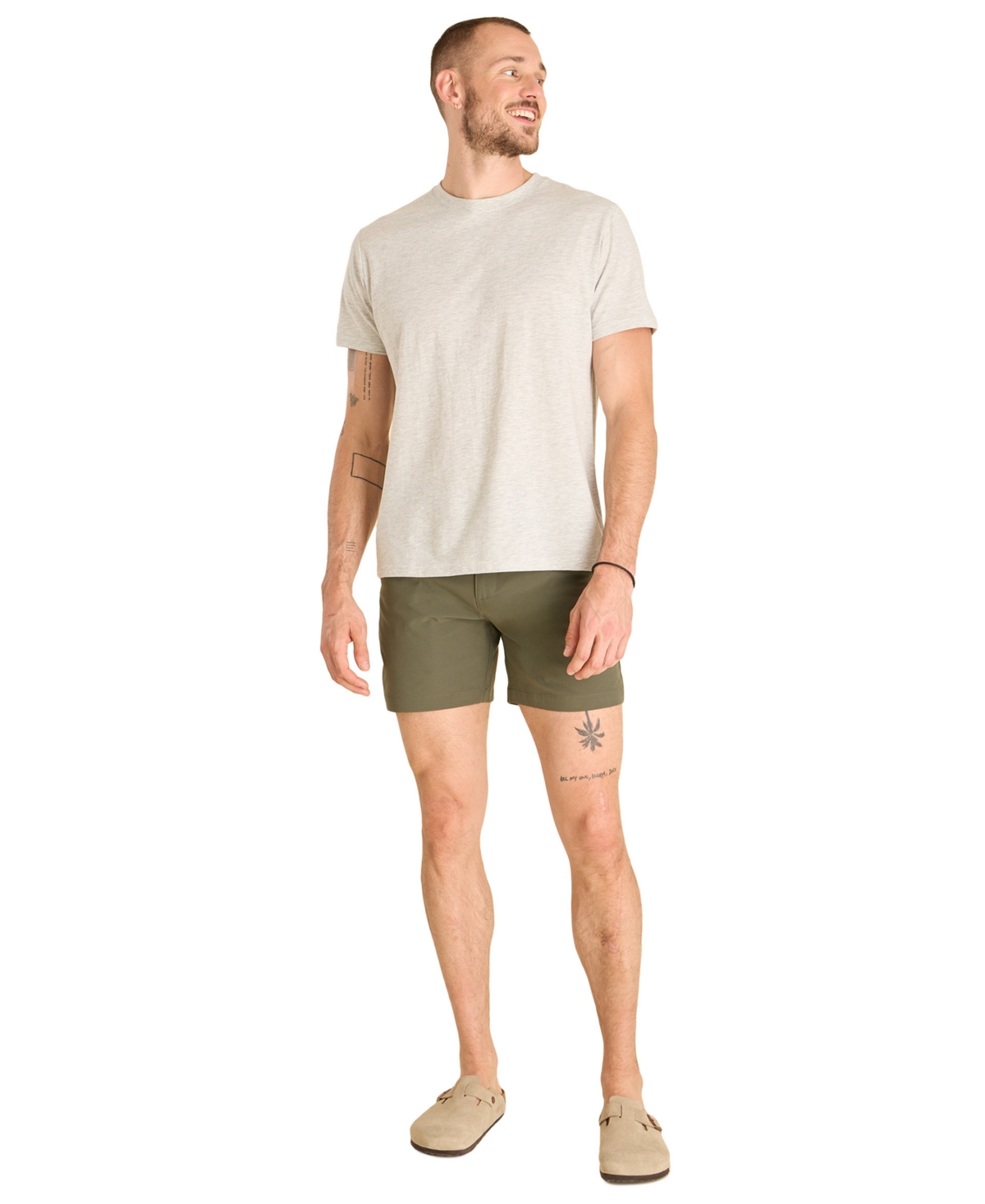 Chubbies Men's Everyday Performance Wrinkle Resistant 6" Shorts In Green