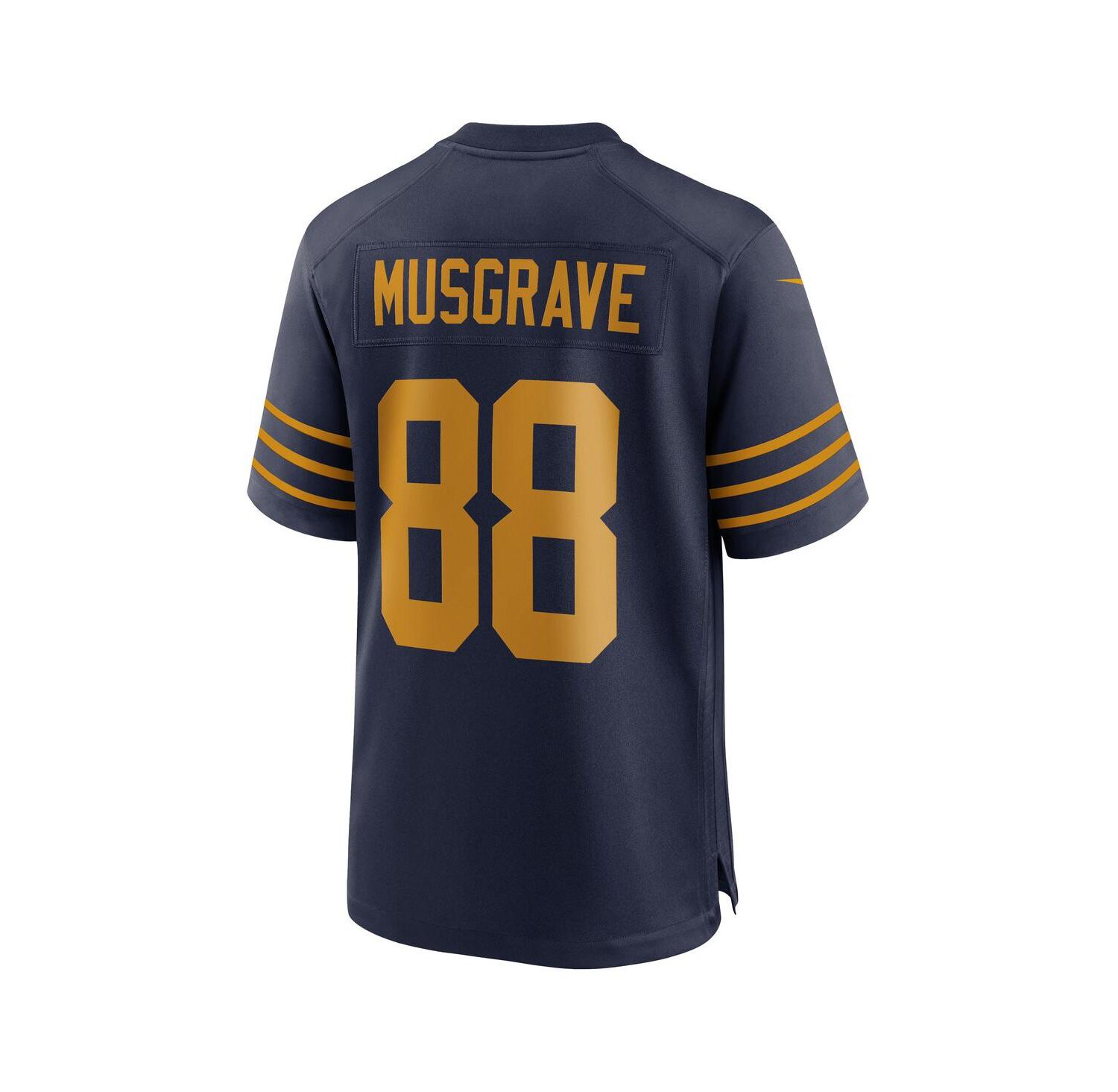 Men's Luke Musgrave Navy Green Bay Packers The 1923 Classic Game Jersey