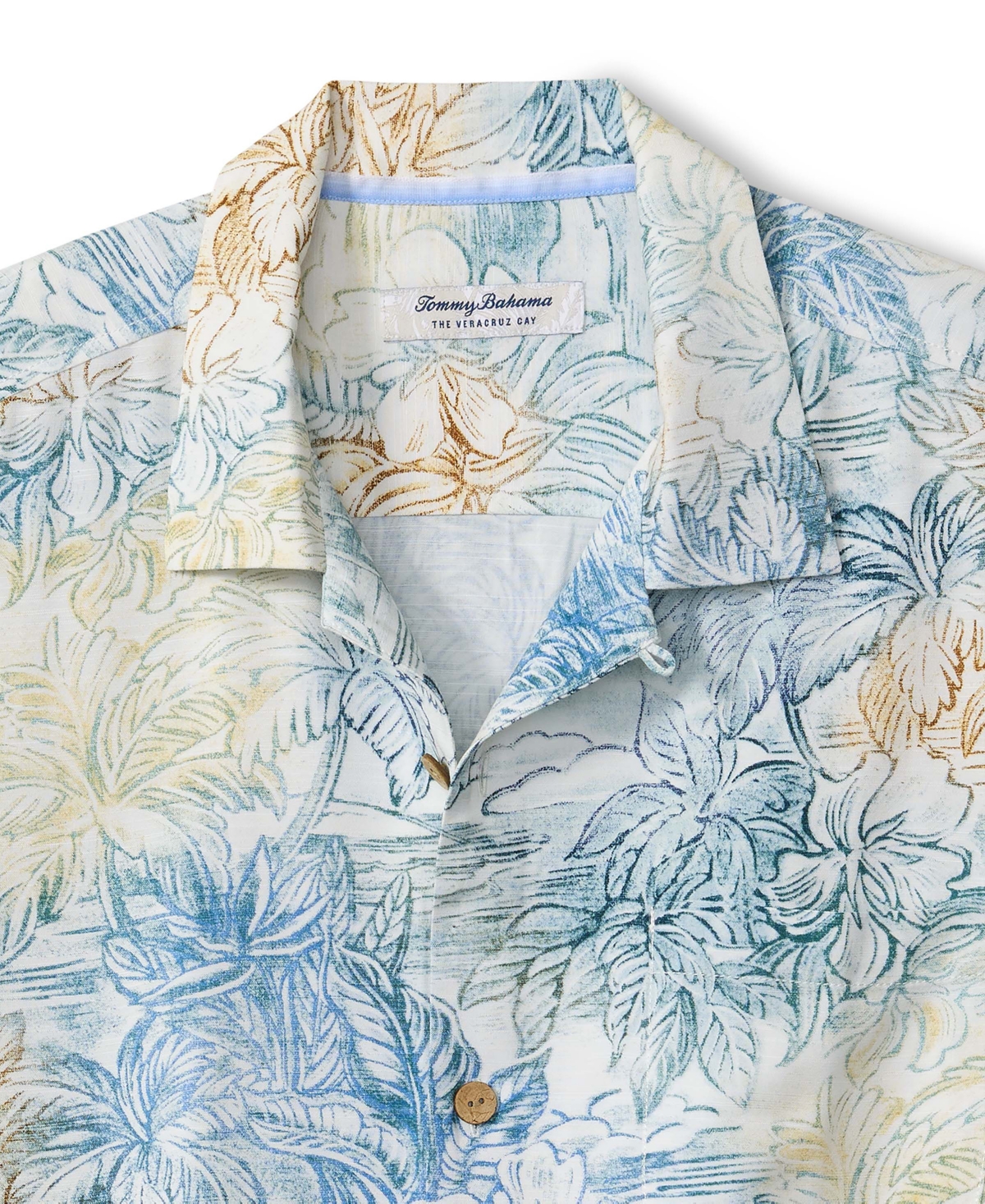 Tommy Bahama Men's Veracruz Cay La Blanca I Shirt In Multi