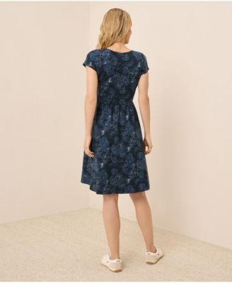 Fit & Flare Crossover Dress