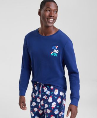 Men's Santas Matching Family Pajamas Set, Created for Macy's