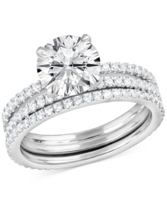 Badgley Mischka - Certified Lab Grown Diamond Bridal Set (3 ct. t.w.) in 14k Gold