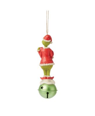 Grinch on Bell Dated 2025 Ornament