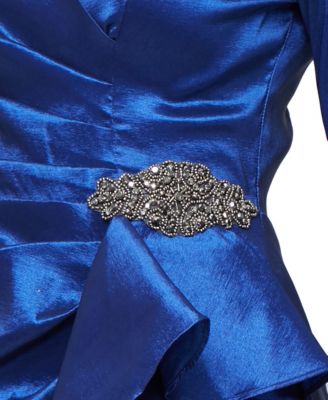 Women's Short Stretch Taffeta Sheath Dress