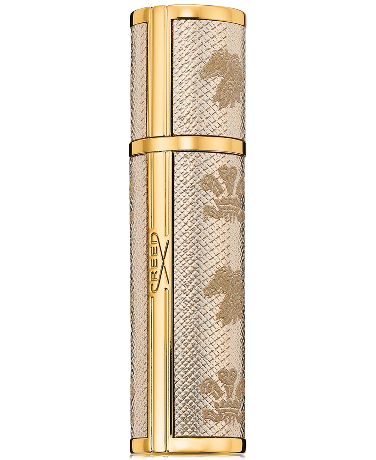 Creed Leather Refillable Travel Atomizer In Transparent