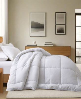 All Season Classic Grid Jacquard Down Alternative Comforter, Twin