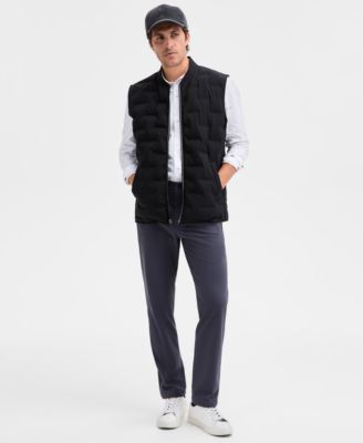 Men's Alfatech Quilted Zip-Front Vest, Macy's Exclusive