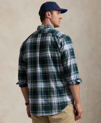 Men's Big & Tall Plaid Oxford Shirt