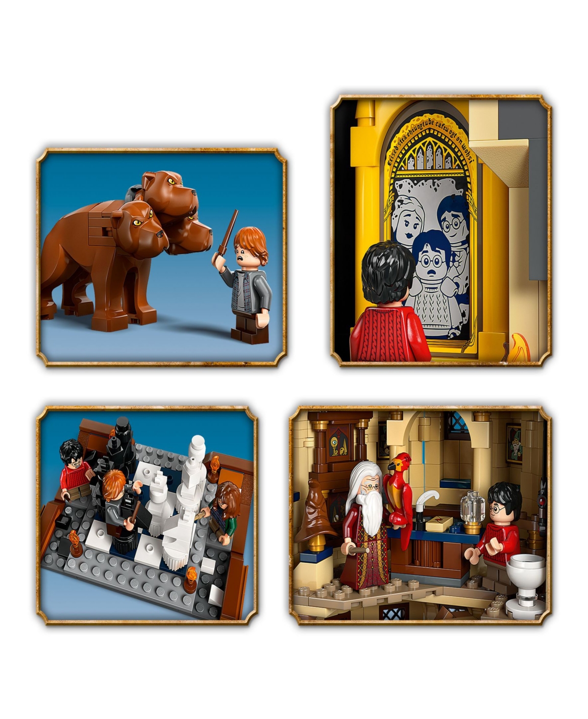 Lego Harry Potter Hogwarts Castle The Main Tower 76454 Toy Building Set, 2135 Pieces In Brown