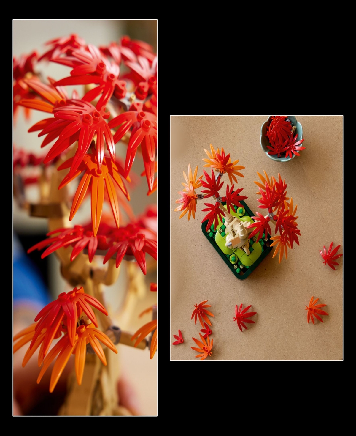 Lego Botanicals Japanese Red Maple Bonsai Tree 10348 Toy Building Set, 474 Pieces In Multi