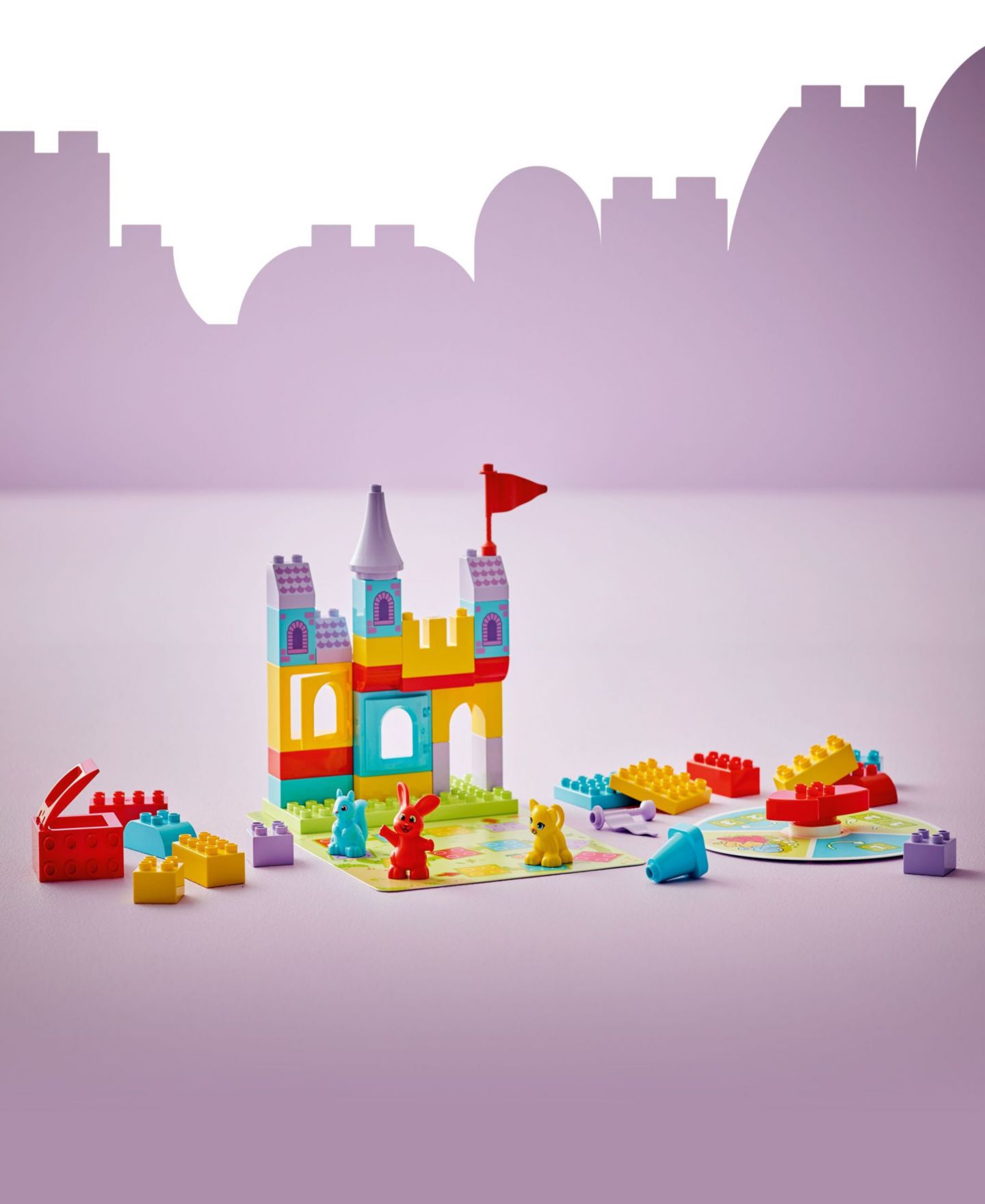 Детский конструктор LEGO® Duplo Town Hopey's Castle Game 10450 Toy Building Set, 47 Pieces — фото 3