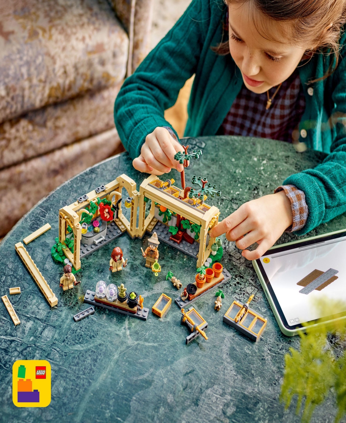 Lego Harry Potter Hogwarts Castle Herbology Class 76445 Toy Building Set, 390 Pieces In Multi