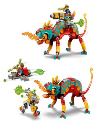 DREAMZzz Mateo's Fire Chameleon 71492 Toy Building Set, 443 Pieces