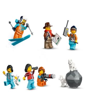 City Explorer's Arctic Polar Express Train 60470 Toy Building Set, 1517 Pieces