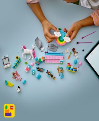 Friends Costume Party with Unicorn Fairy 42661 Toy Building Set, 261 Pieces