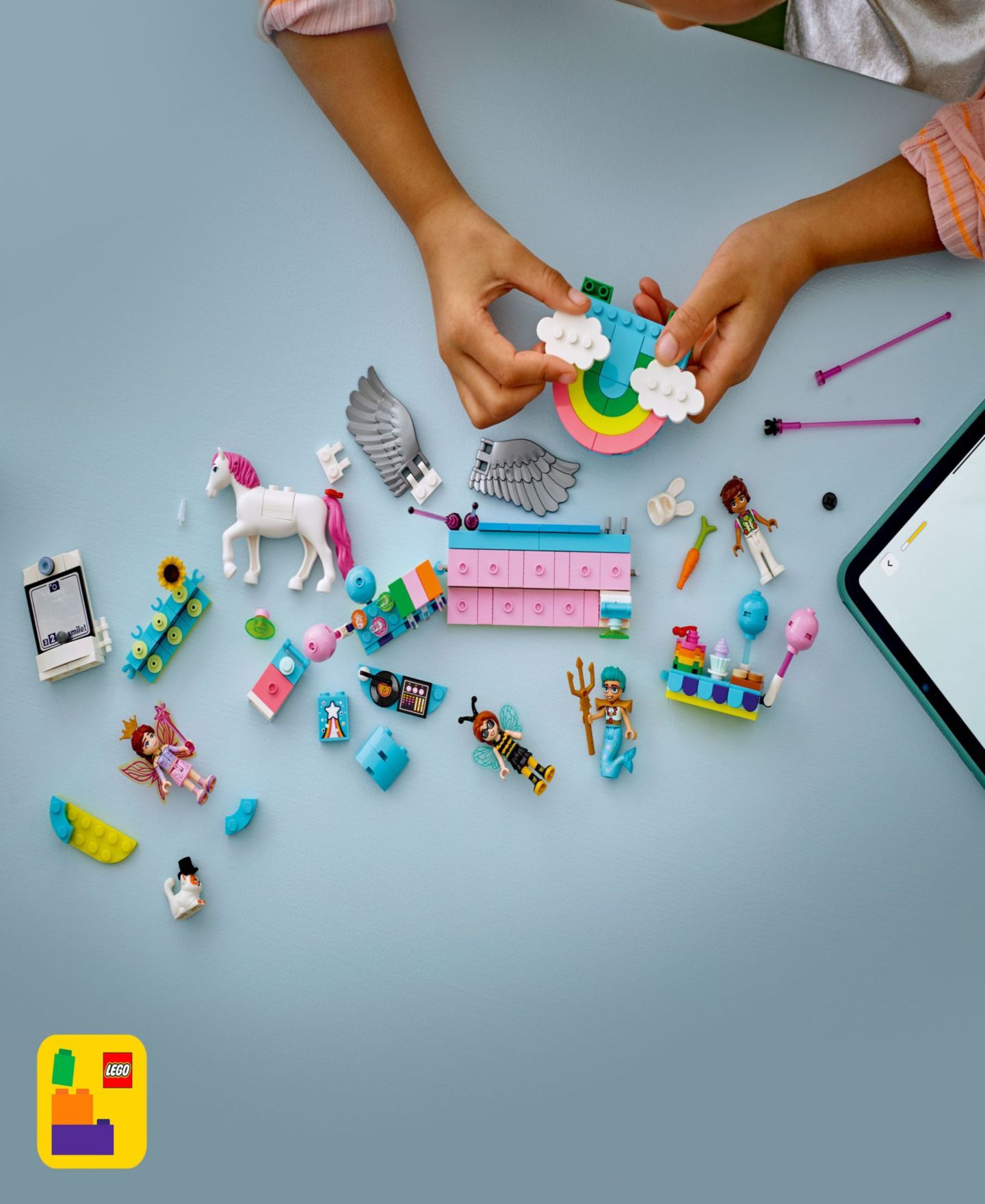 Детский конструктор LEGO Friends Costume Party with Unicorn Fairy 42661 Toy Building Set, 261 Pieces — фото 5
