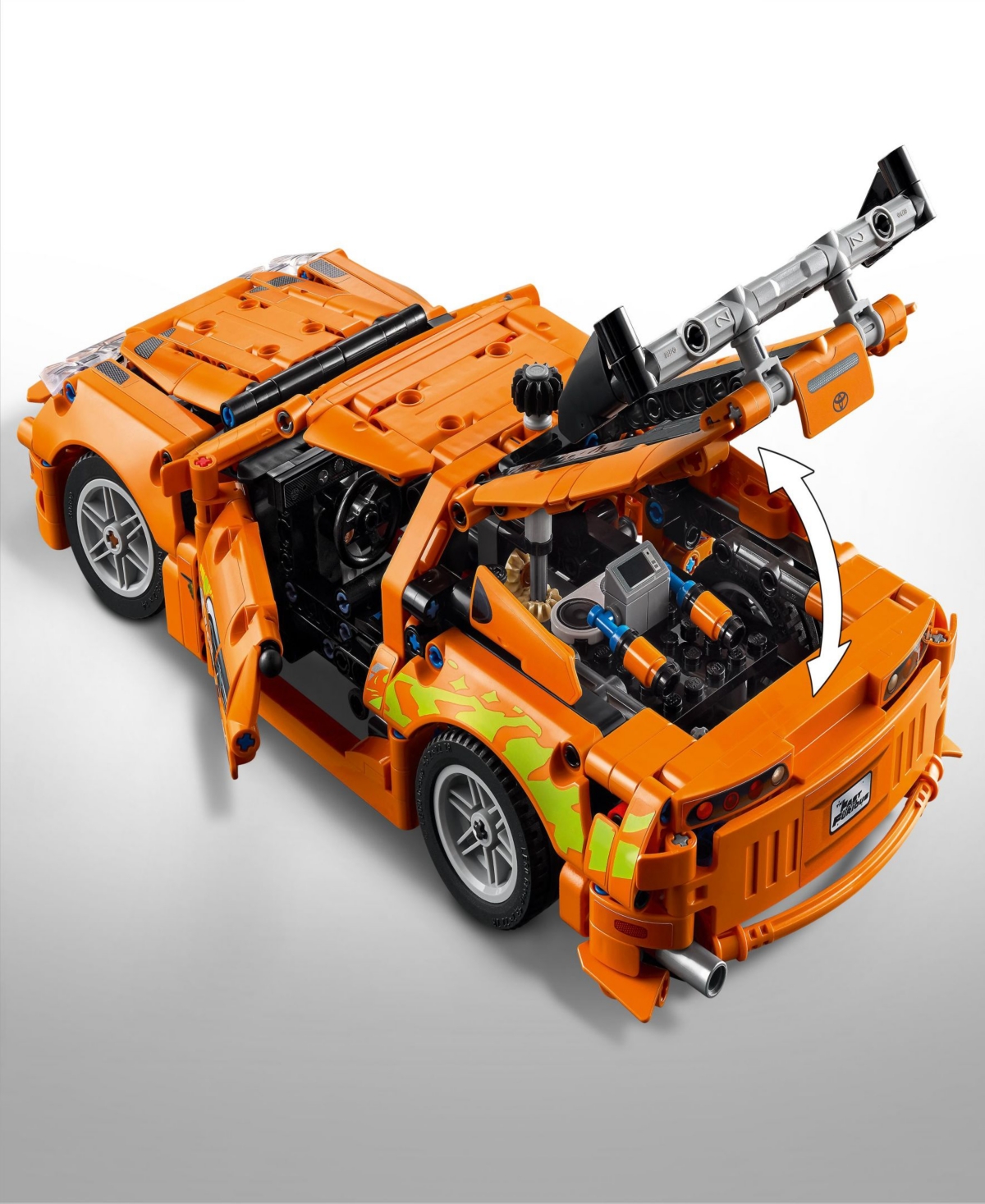 Lego Technic Fast and Furious Toyota Supra MK4 42204, 810 Pieces
