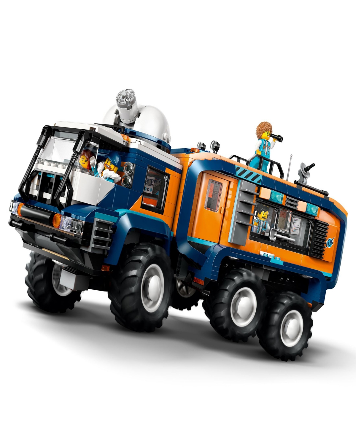 Lego City Arctic Explorer Science Lab Truck 60471 Toy Building Set, 1064 Pieces In Blue