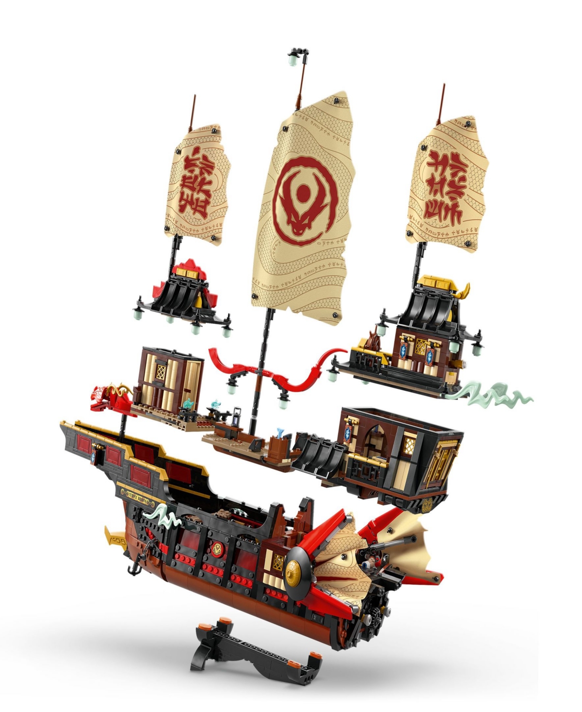 Lego Ninjago the Temple Bounty 71848 Toy Building Set, 2387 Pieces