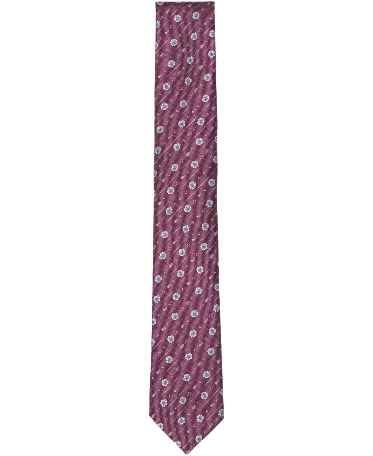 Bar Iii Men's Islington Stripe Tie, Macy's Exclusive In Purple