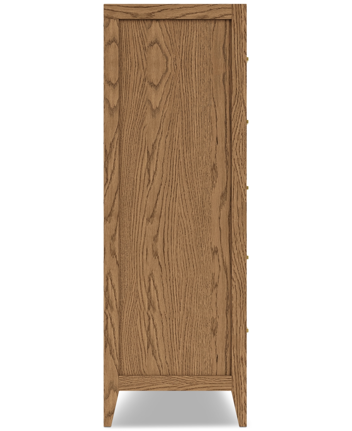 Macy's Everleigh Five Drawer Chest In Brown