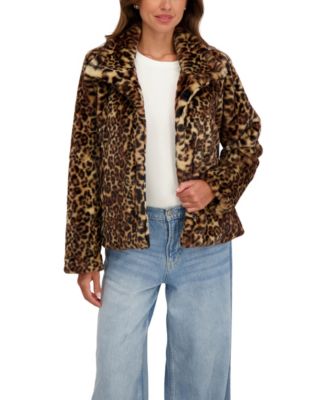 Women's Short Faux Fur Jacket