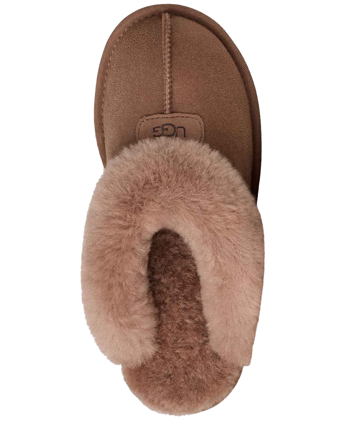 Ugg Women's Coquette Shearling Slippers In Brown